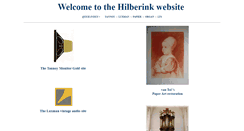 Desktop Screenshot of hilberink.nl